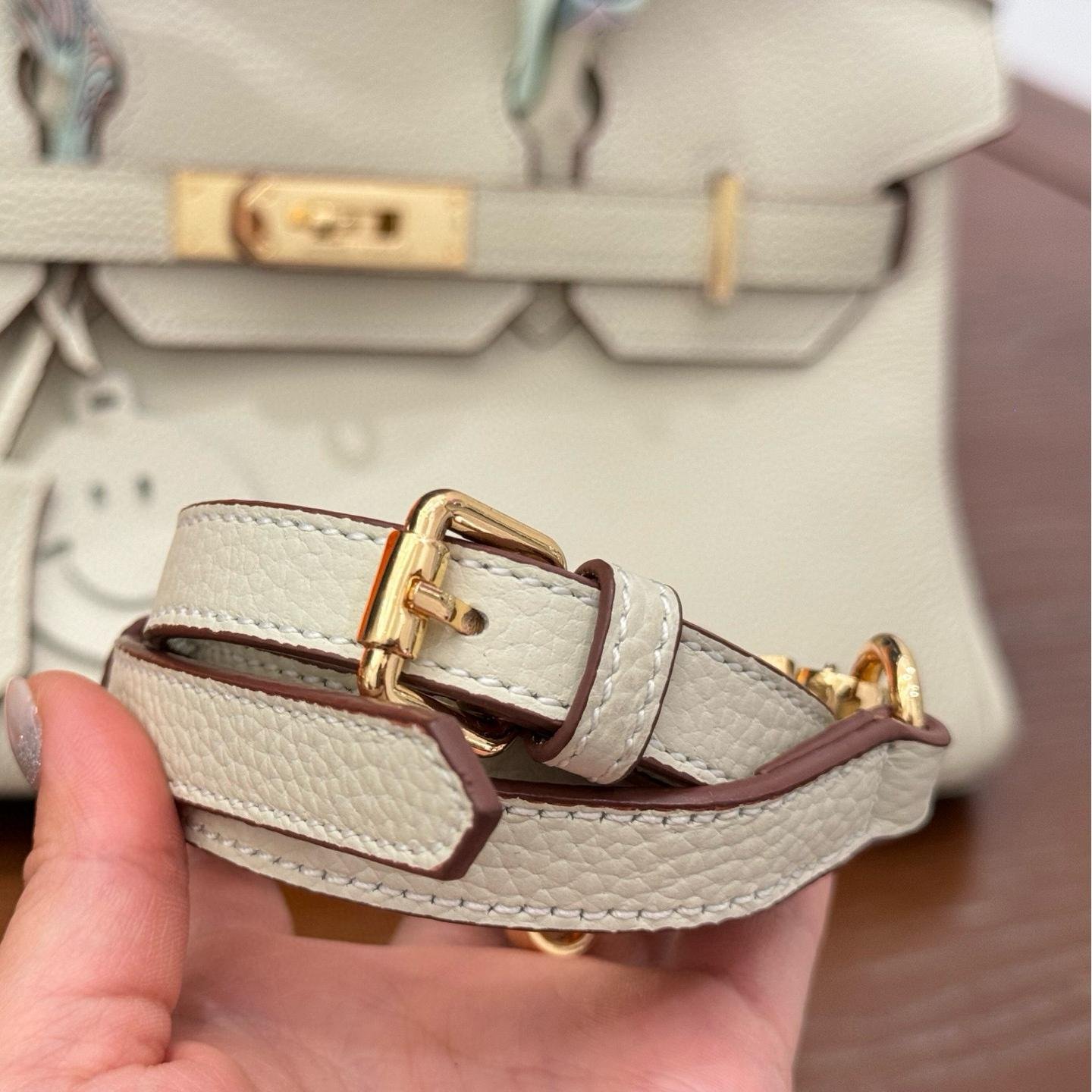 Hermès Birkin 30 in Cream Togo Leather with Gold Hardware - 图片 7