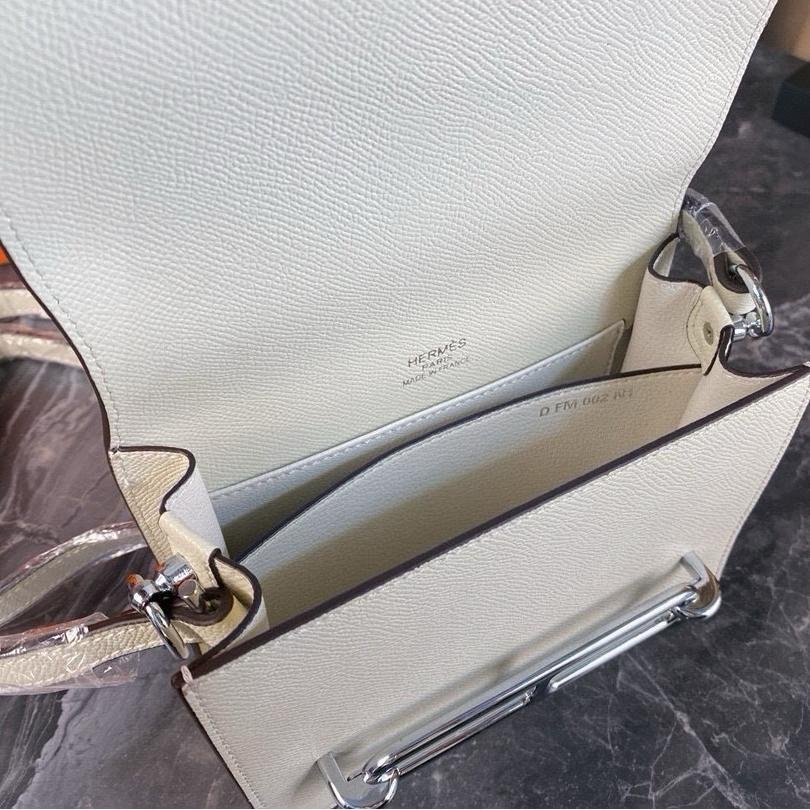 Hermès Roulis Mini 17.5cm Calfskin Crossbody Bag - 图片 9