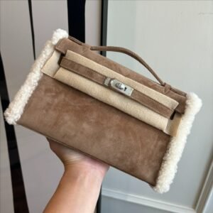 Kelly Teddy Bear Suede and Shearling Blend (复制)
