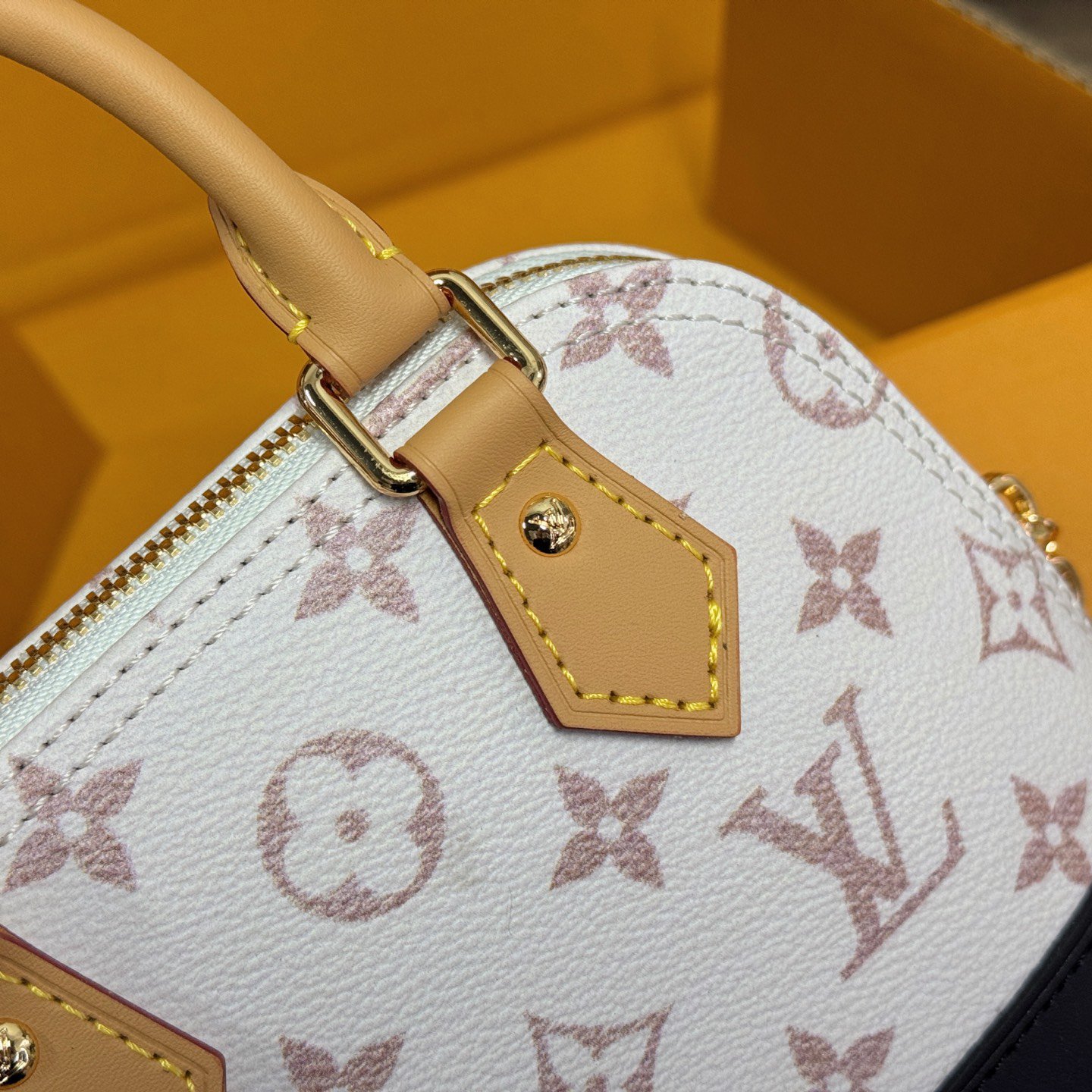 Alma Mini with Box Dune Color Shell Bag 21CM - 图片 4