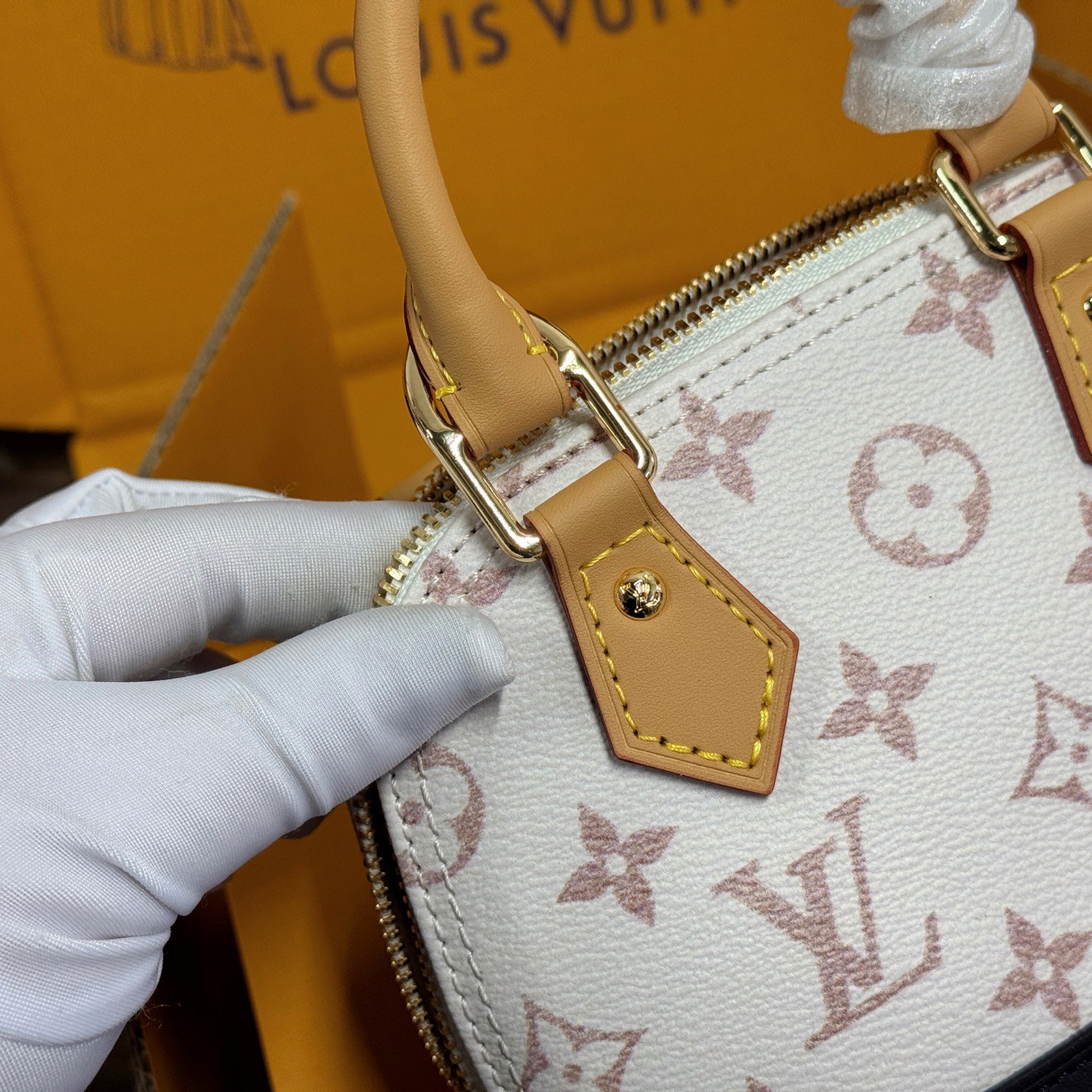 Alma Mini with Box Dune Color Shell Bag 21CM - 图片 8