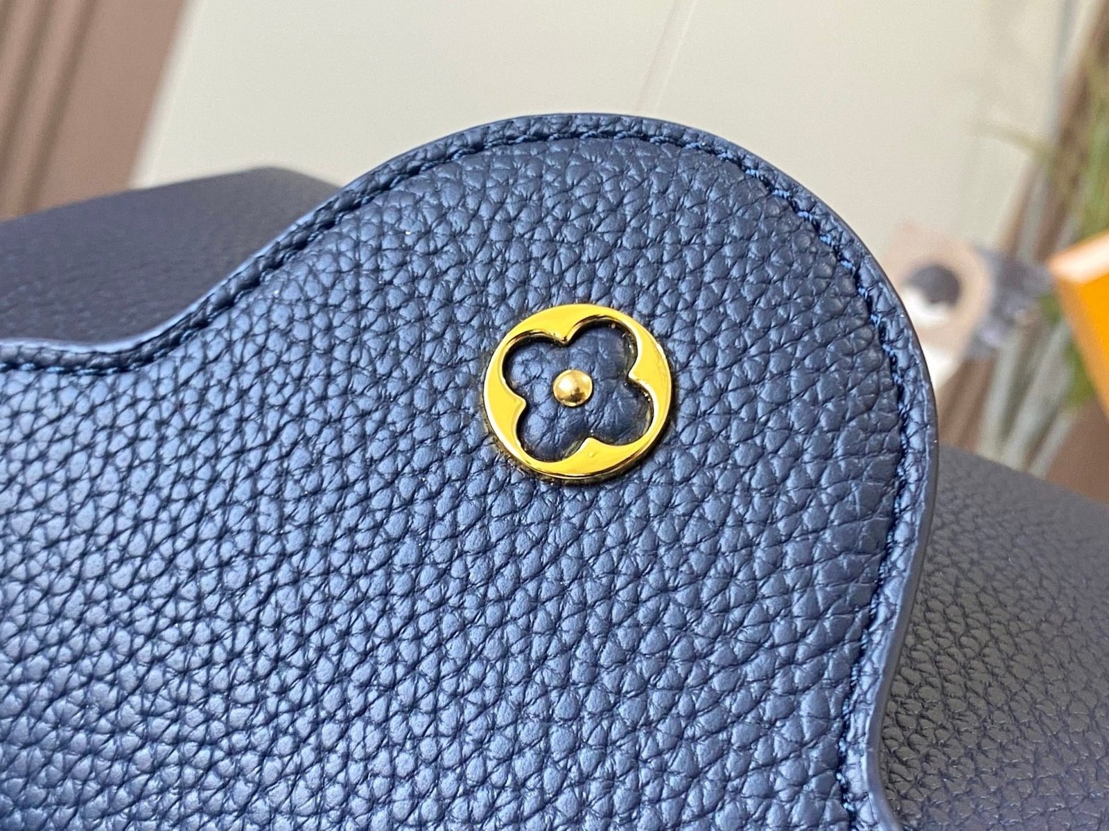 Capucines MINI Navy Blue Taurillon Leather 21CM - 图片 7