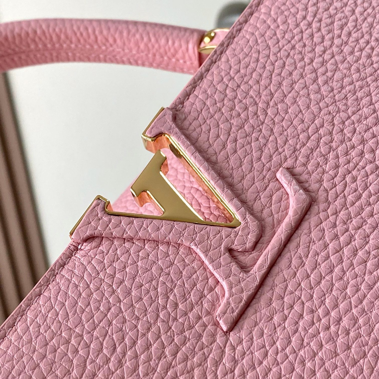 Capucines MM Pink Taurillon Leather 31.5CM - 图片 5