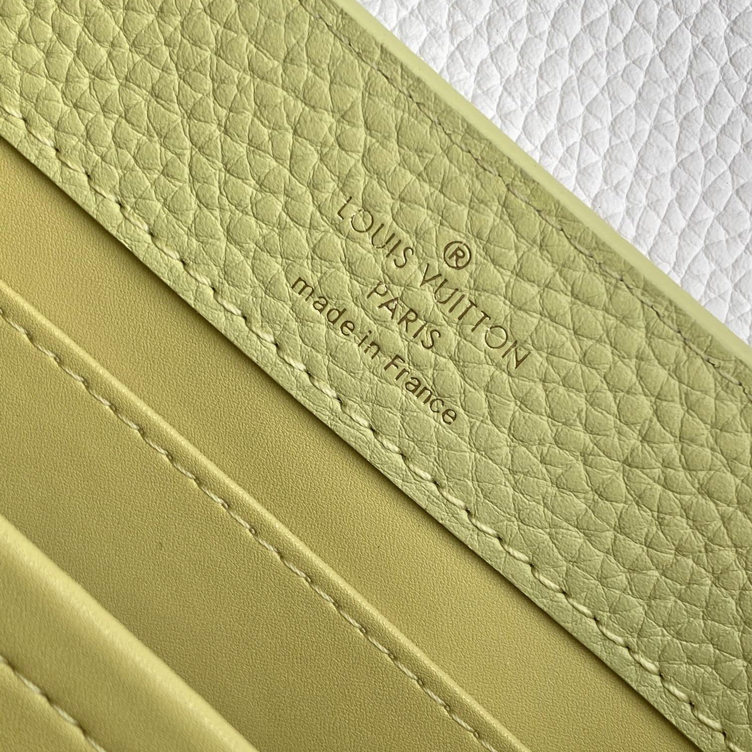 Capucines MINI Lemon Yellow Taurillon Leather 21CM - 图片 9