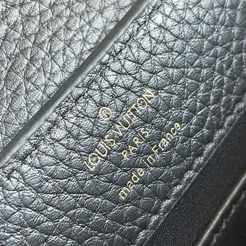 Capucines MINI Black Taurillon Leather 21CM - 图片 9