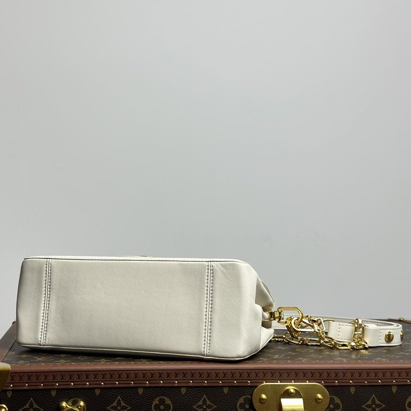 Dauphine MM White Calfskin 25CM - 图片 2