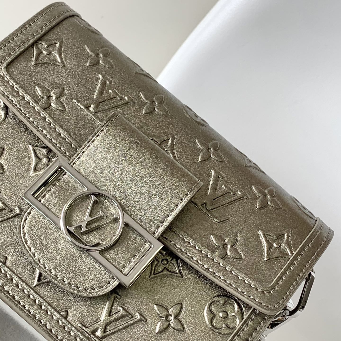 Dauphine Mini Silver Monogram Canvas 20CM - 图片 5