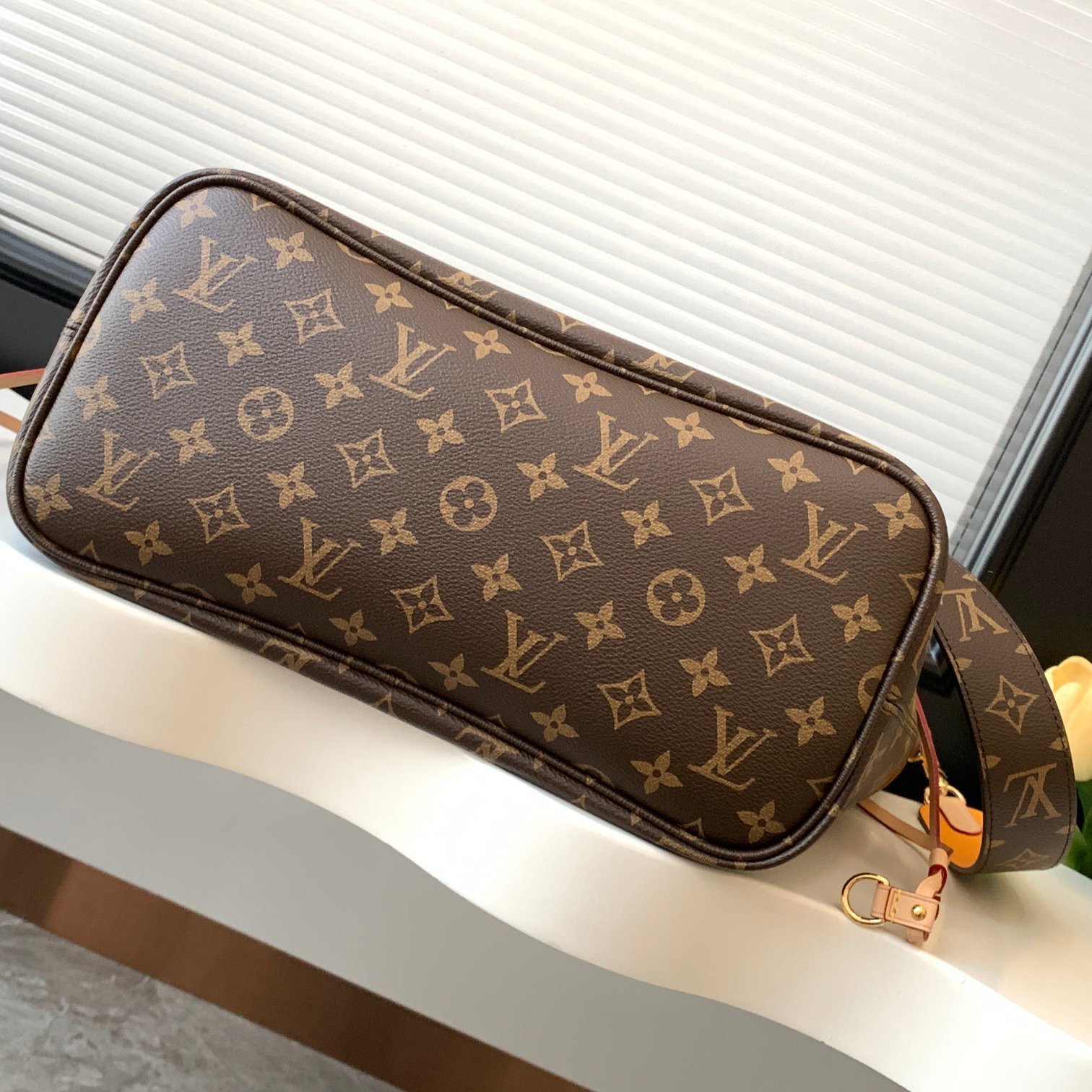 Neverfull MM Brown Canvas 31CM - 图片 4