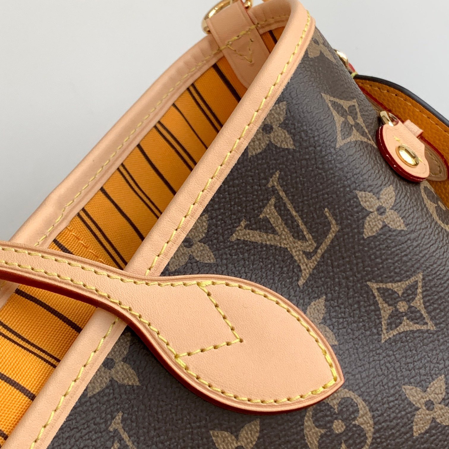 Neverfull MM Brown Canvas 31CM - 图片 6