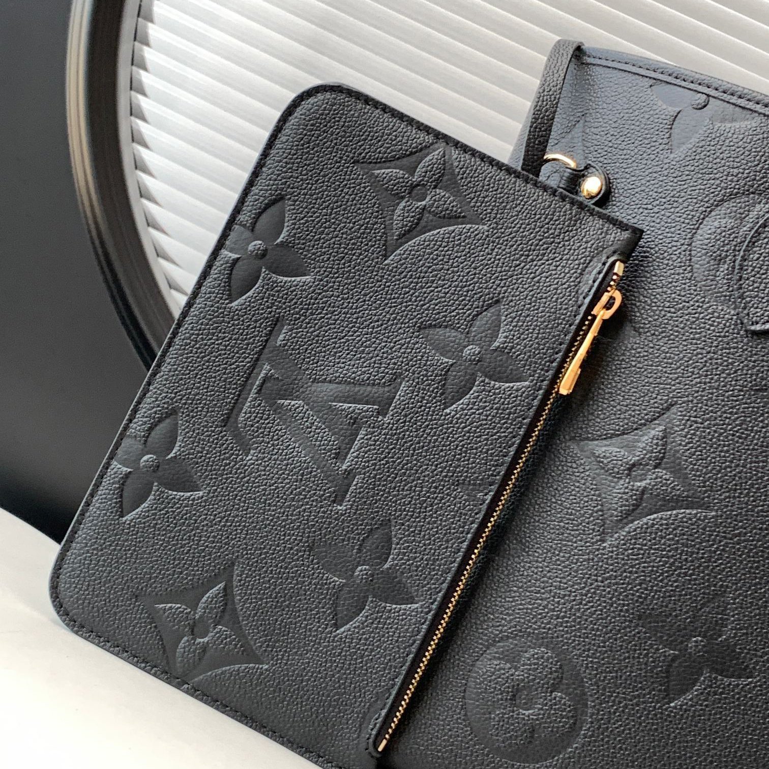 Neverfull MM Black Calfskin 31CM - 图片 5