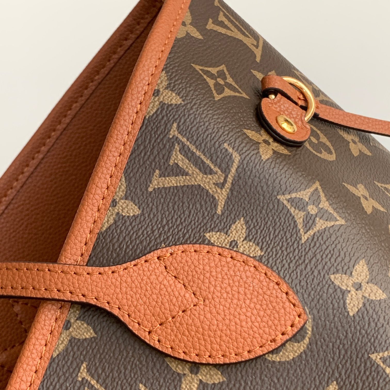 Neverfull MM Caramel Brown Canvas 31CM - 图片 5