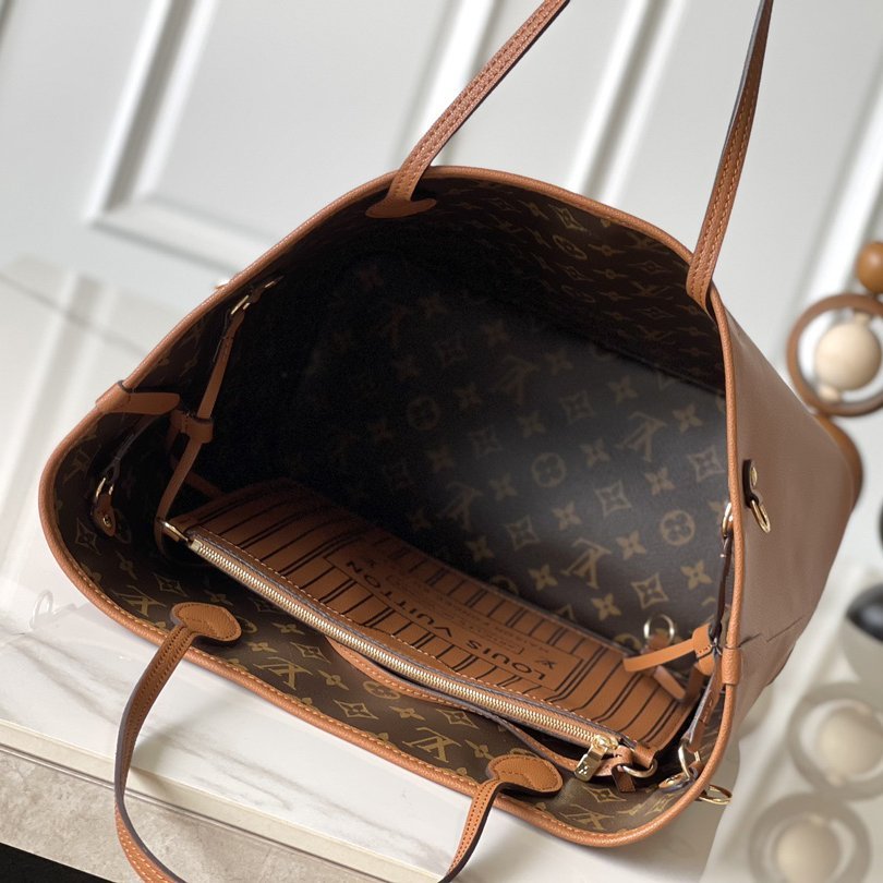 Neverfull MM Brown Canvas 31CM - 图片 9