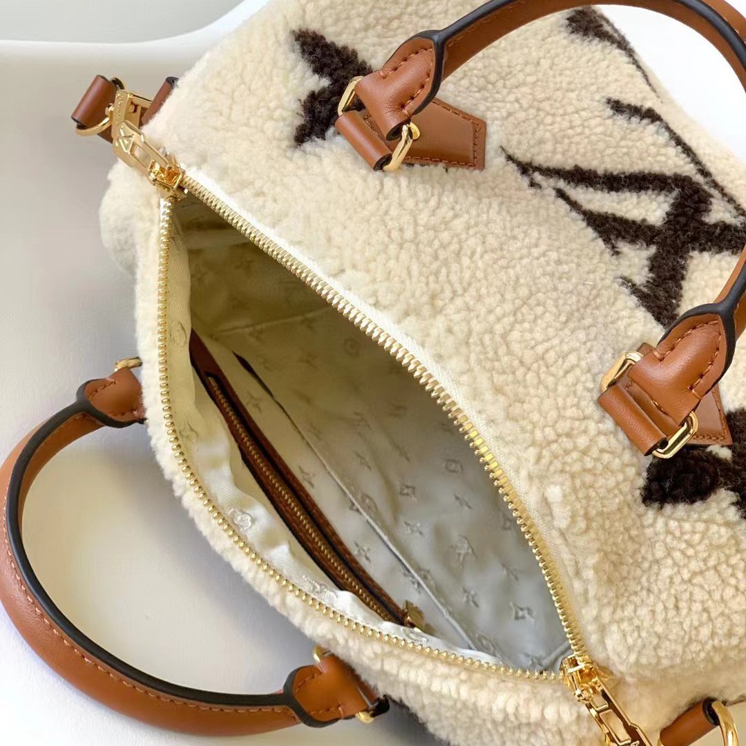 Speedy Off-White Wool 25CM - 图片 9