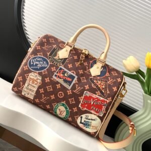 Speedy Brown/Beige Monogram Canvas 30CM