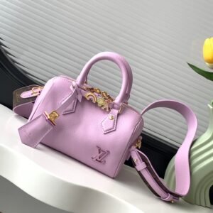 Nano Speedy Lavender Cowhide Leather 18CM