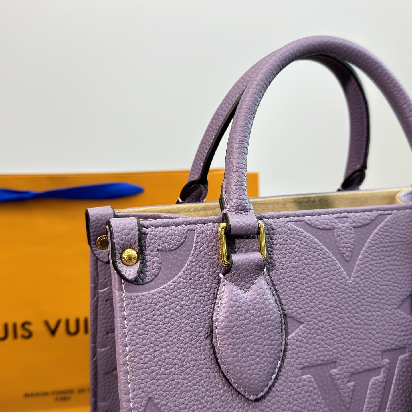 Mini Purple Tote Bag with Wide Strap and Coin Purse 25CM - 图片 5