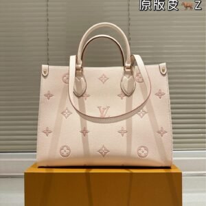 Louis Vuitton Onthego MM Monogram Empreinte Leather Tote 35CM