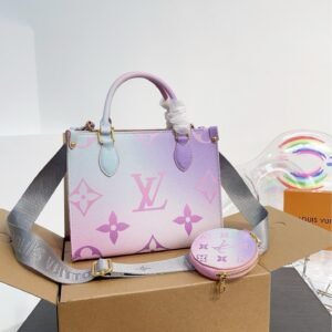 Louis Vuitton Onthego PM Gradient Monogram Tote – Mini Travel Bag 25cm
