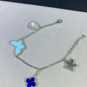 Van Cleef & Arpels Replica Bracelet, Lucky Alhambra 4 Motifs