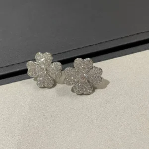 Van Cleef & Arpels Inspired Cosmos Replica Earrings, Small