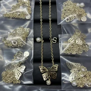 Dior Butterfly Pendant Necklace, Replica Luxury Design