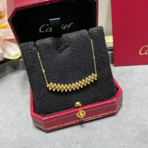 Miss Chen Jewelry Replica Necklace, Cartier Clash de – Rose Gold