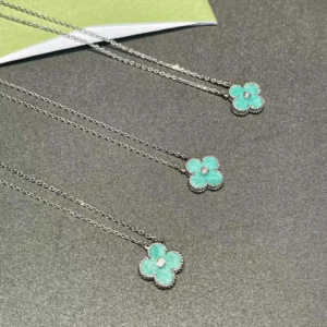Van Cleef & Arpels Replica Necklace, Vintage Alhambra Pendant