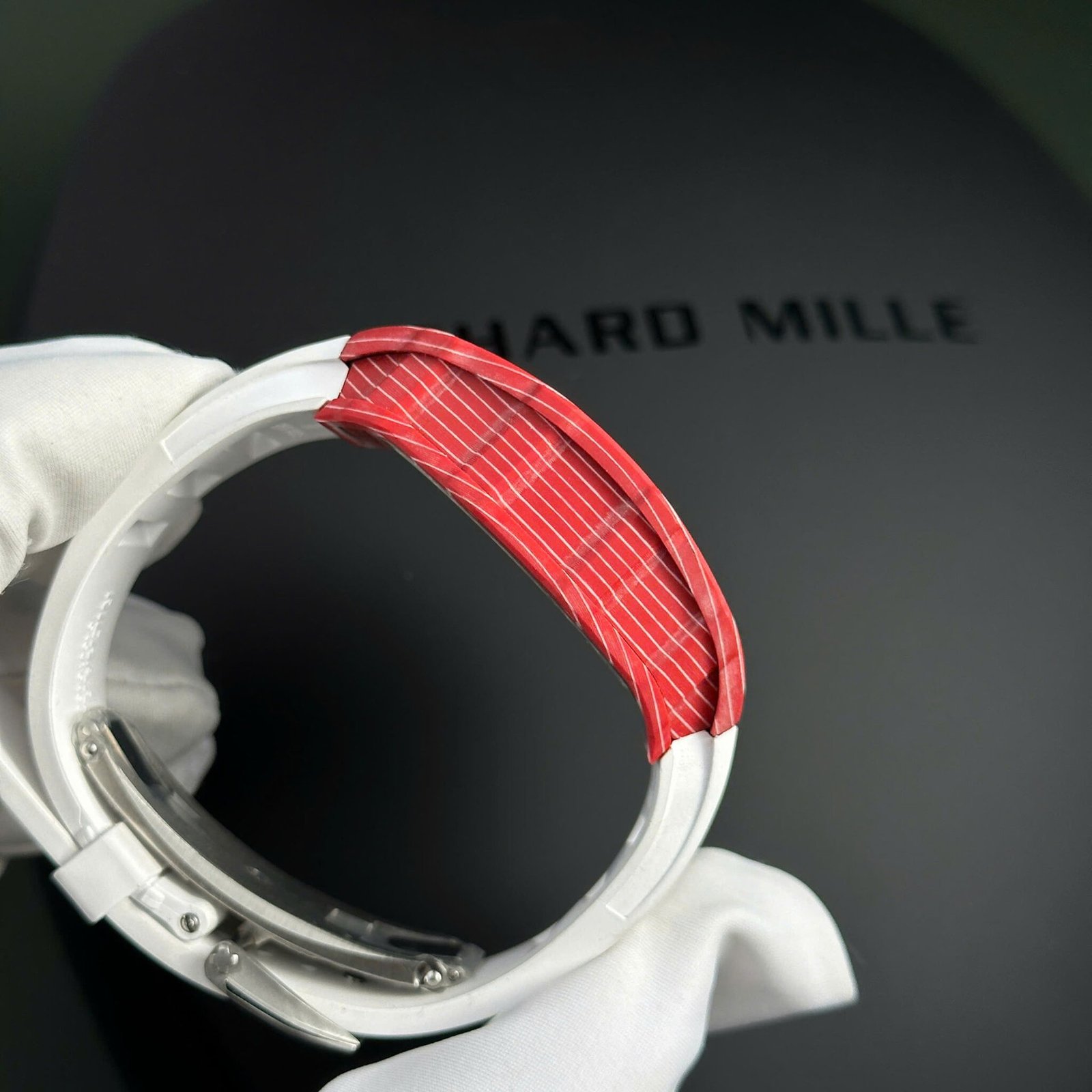 Richard Mille RM35-02 Rafael Nadal Red Quartz TPT Replica BBR V3 49.94mm x 44.5mm - 图片 6
