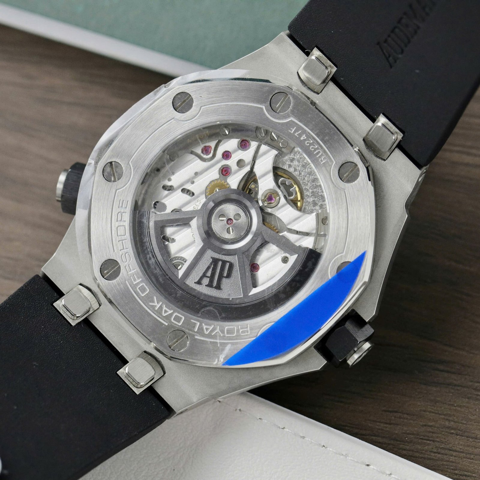 Audemars Piguet Royal Oak Offshore Diver 15720CN Black Dial Ceramic Bezel Rubber Replica IPF 42mm - 图片 8