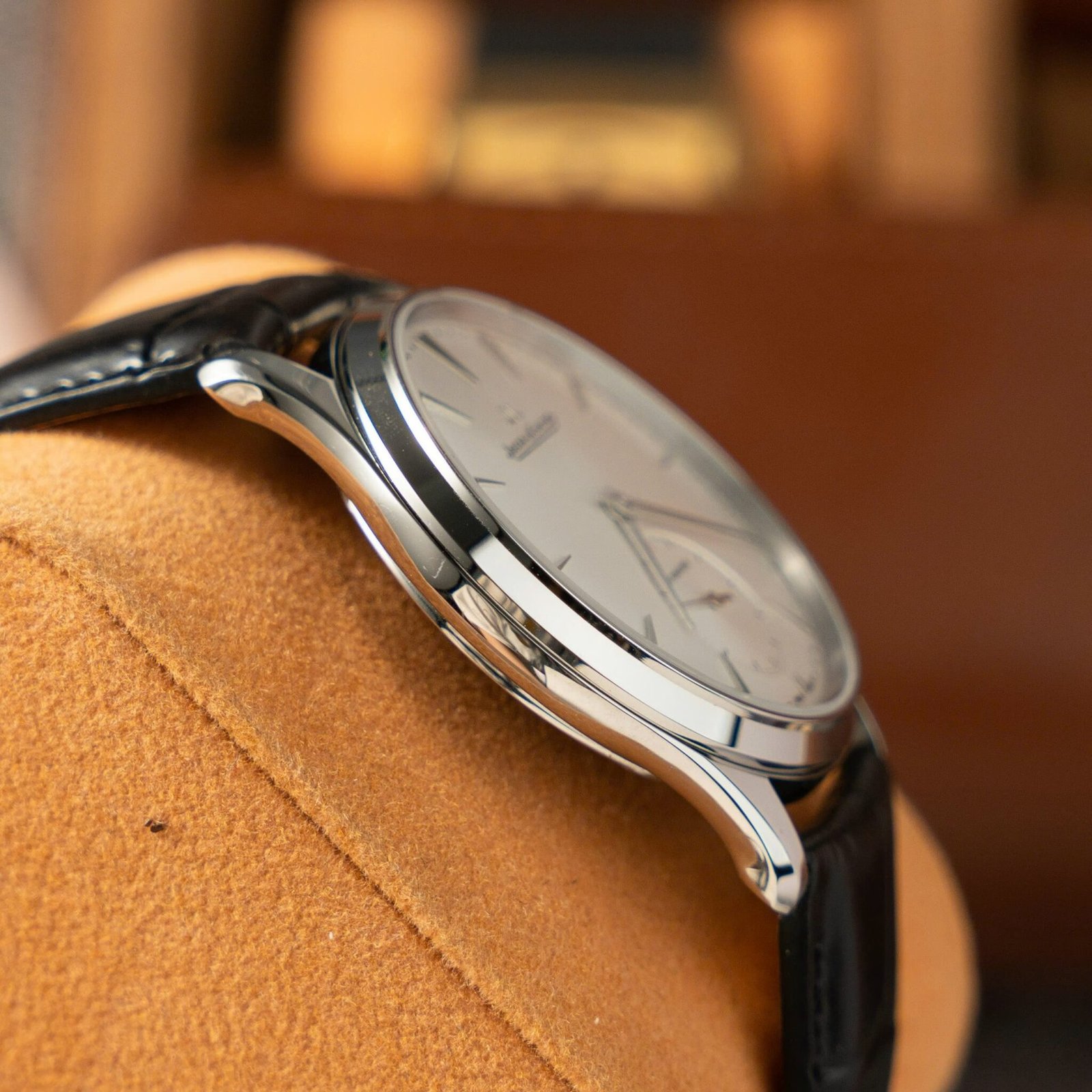 Jaeger-LeCoultre Master Ultra Thin Small Seconds Q1218420 Silver Dial Leather Best Replica 39mm - 图片 4