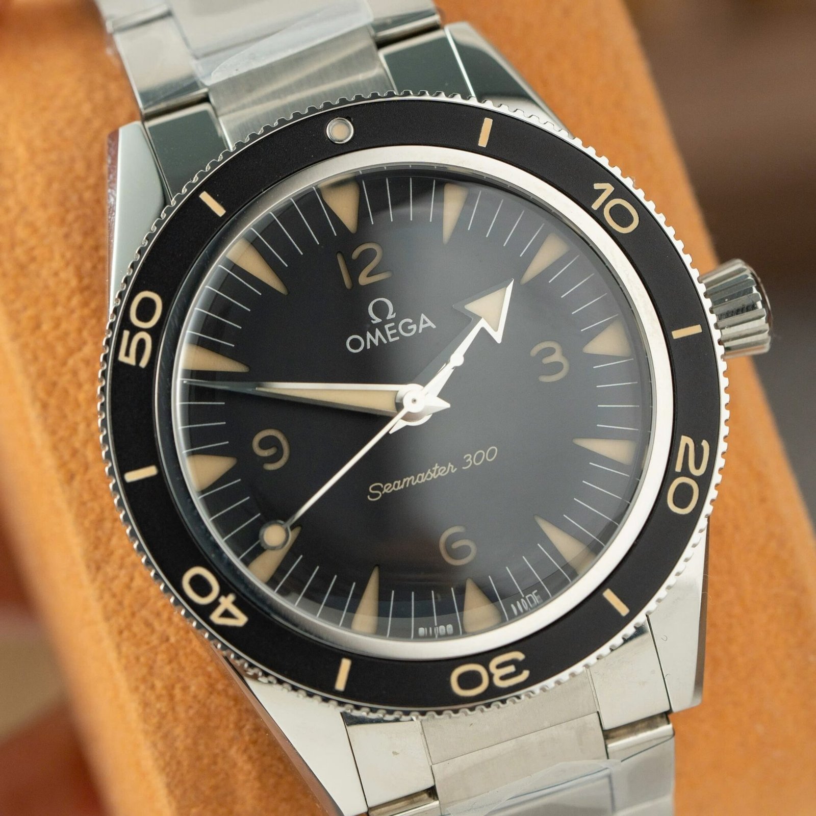 Omega Seamaster 300 Heritage Black Dial Steel Bracelet Best Replica VSF 41mm - 图片 3