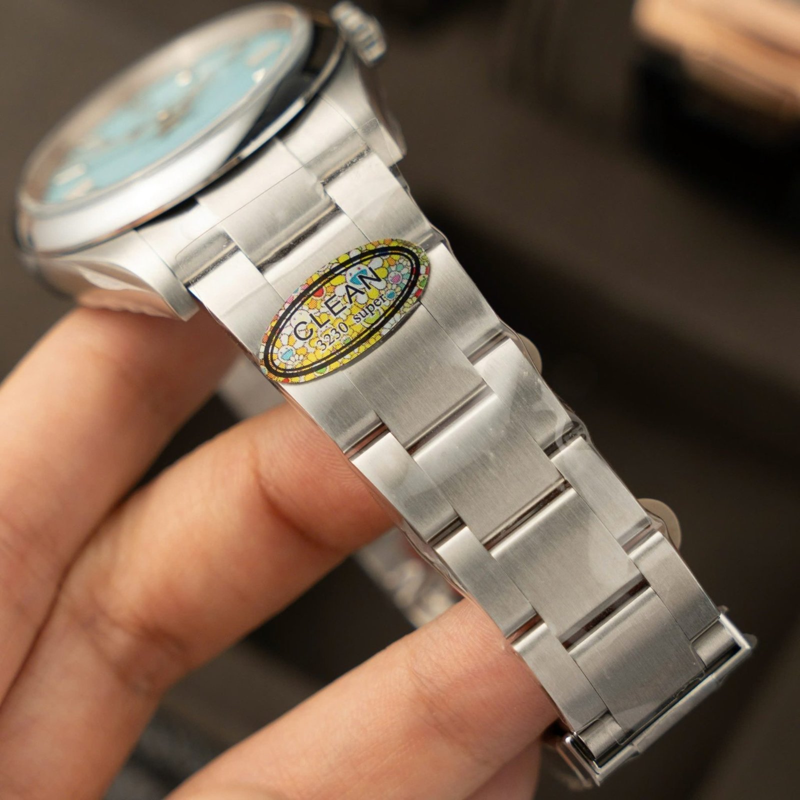 Rolex Oyster Perpetual 126000 Turquoise Blue Dial 1:1 Copy Best Replica Clean Factory 36mm - 图片 5