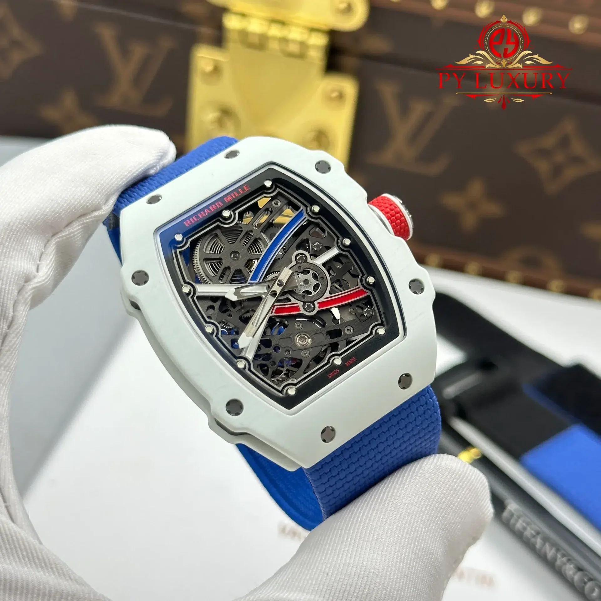 Richard Mille RM67-02 Alexis Pinturault Edition Extra Flat 1:1 Super Clone 38.7 x 47.52mm - 图片 3