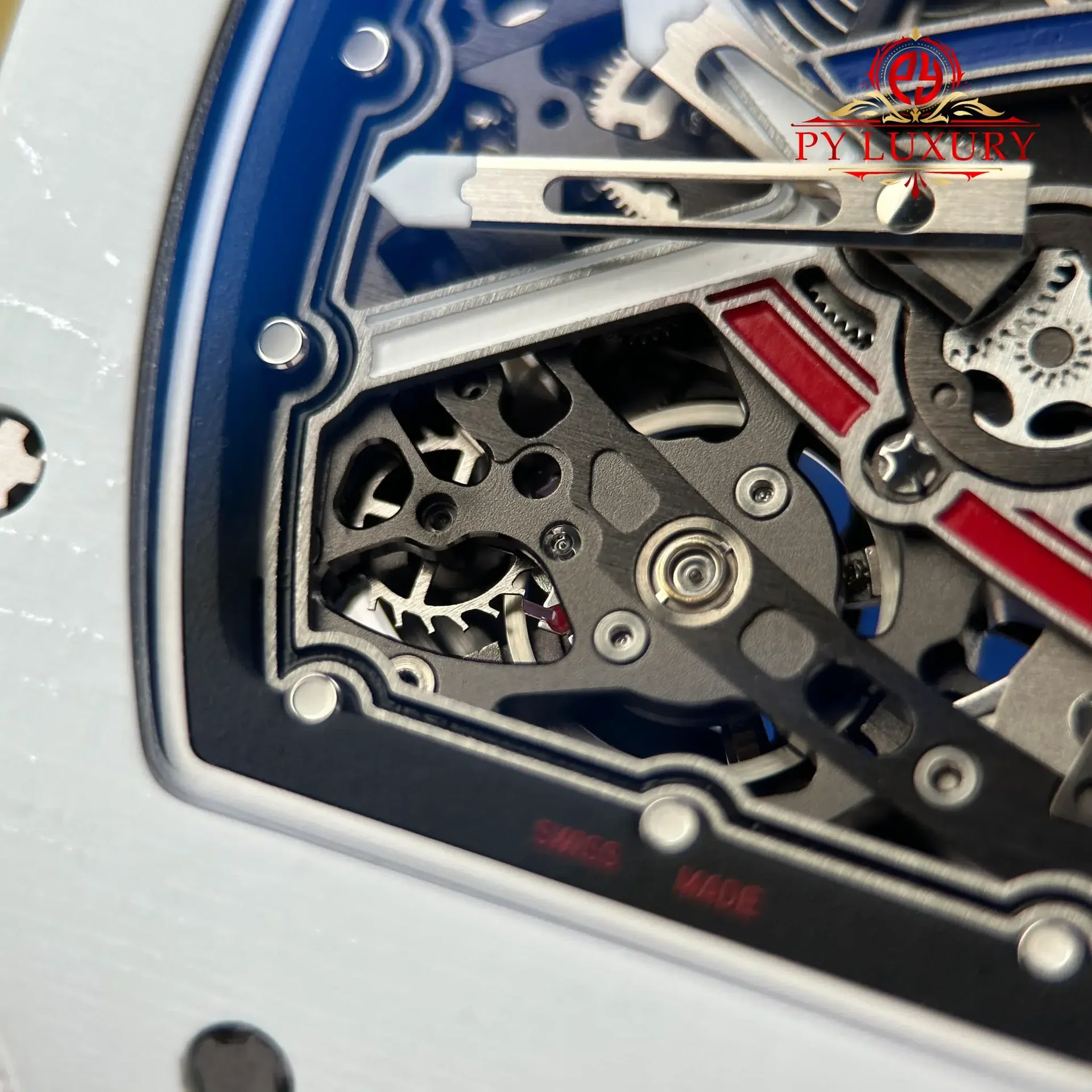 Richard Mille RM67-02 Alexis Pinturault Edition Extra Flat 1:1 Super Clone 38.7 x 47.52mm - 图片 7