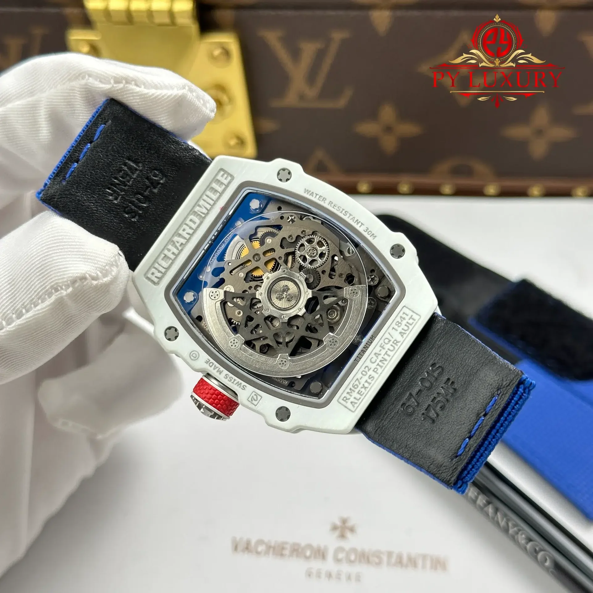 Richard Mille RM67-02 Alexis Pinturault Edition Extra Flat 1:1 Super Clone 38.7 x 47.52mm - 图片 11