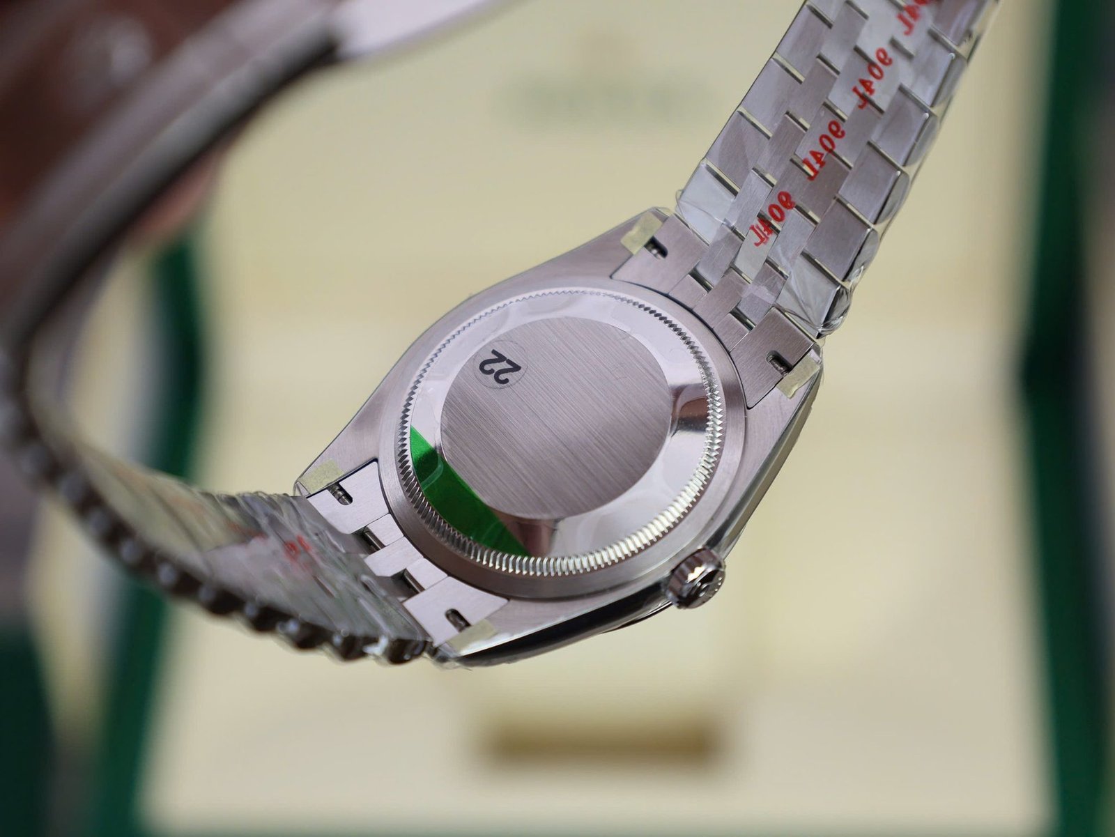 Rolex Datejust 126234-0047 Green Palm Luminous Dial Jubilee Best Replica VSF 36mm - 图片 8