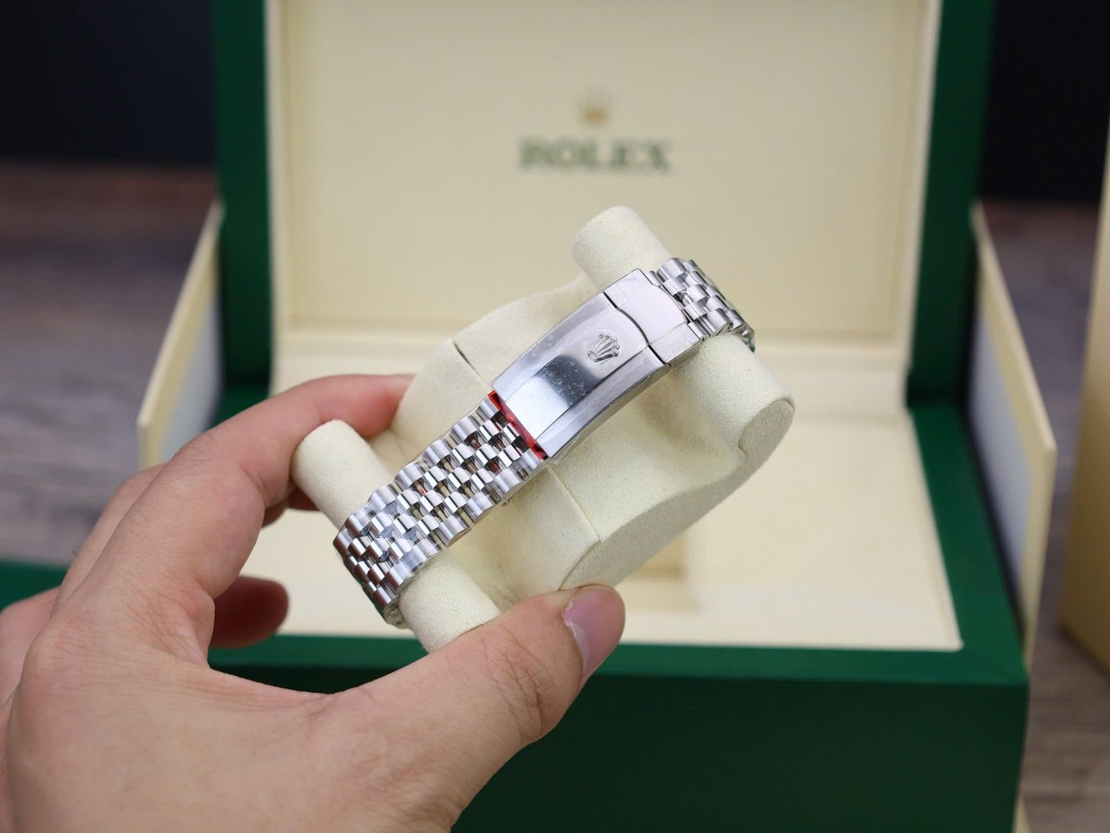 Rolex Datejust 126234-0047 Green Palm Luminous Dial Jubilee Best Replica VSF 36mm - 图片 9