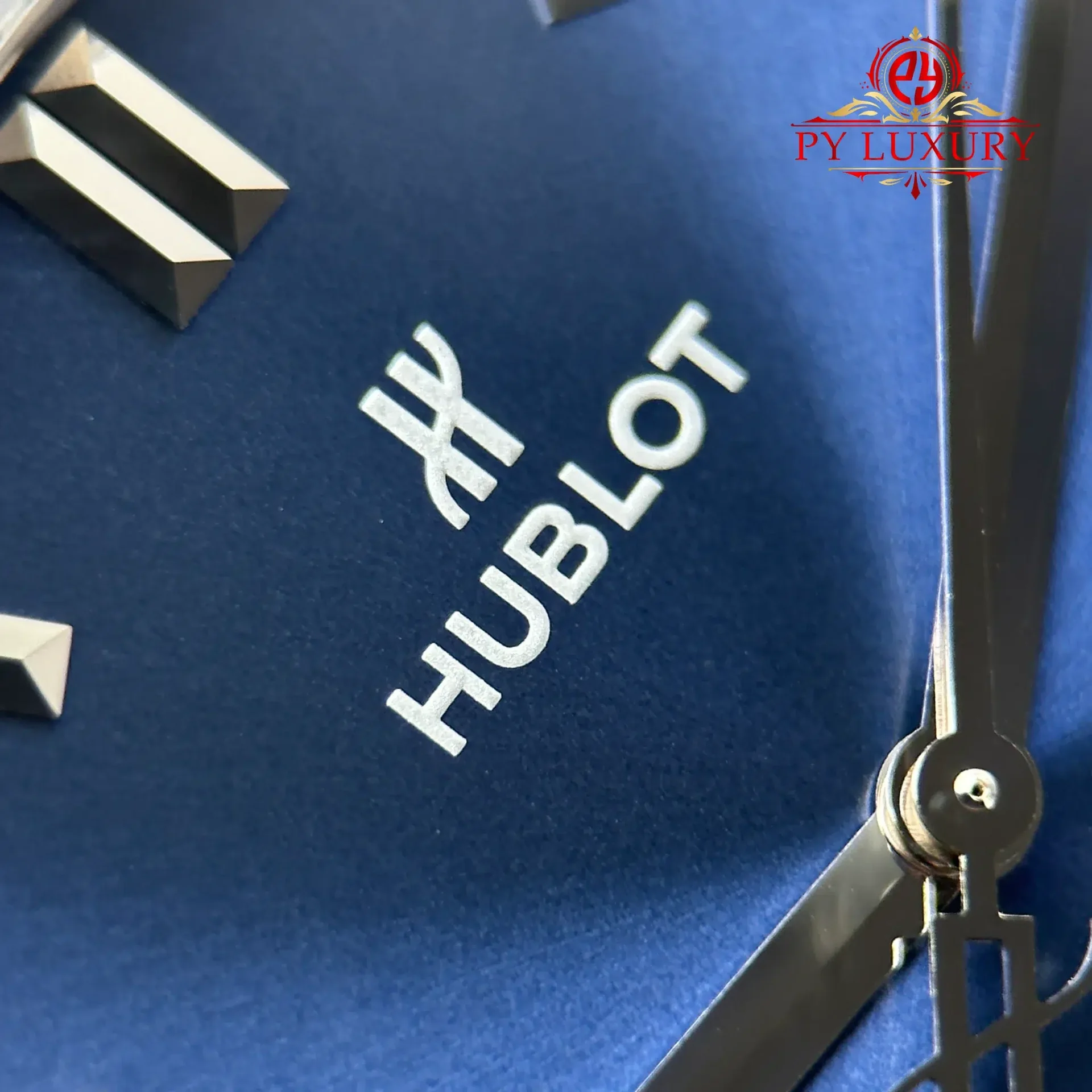 Hublot Classic Fusion Titanium Navy Blue Dial 1:1 Best Replica JJZ 45mm - 图片 6