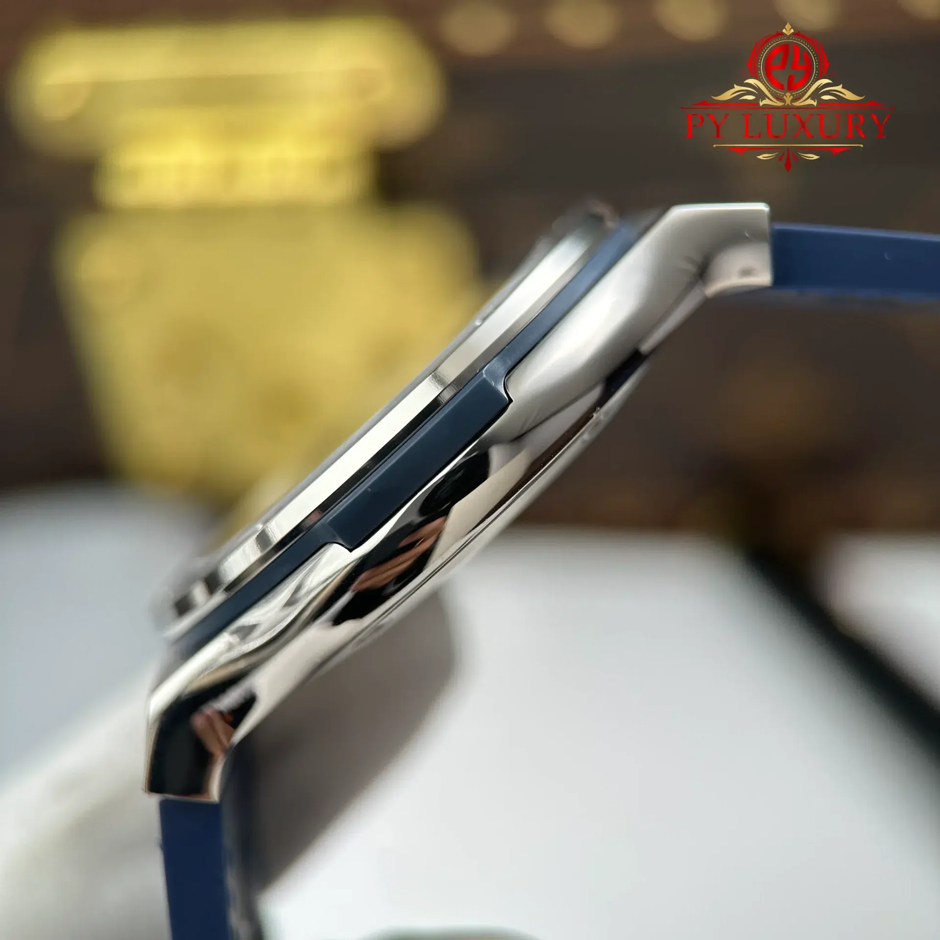 Hublot Classic Fusion Titanium Navy Blue Dial 1:1 Best Replica JJZ 45mm - 图片 7