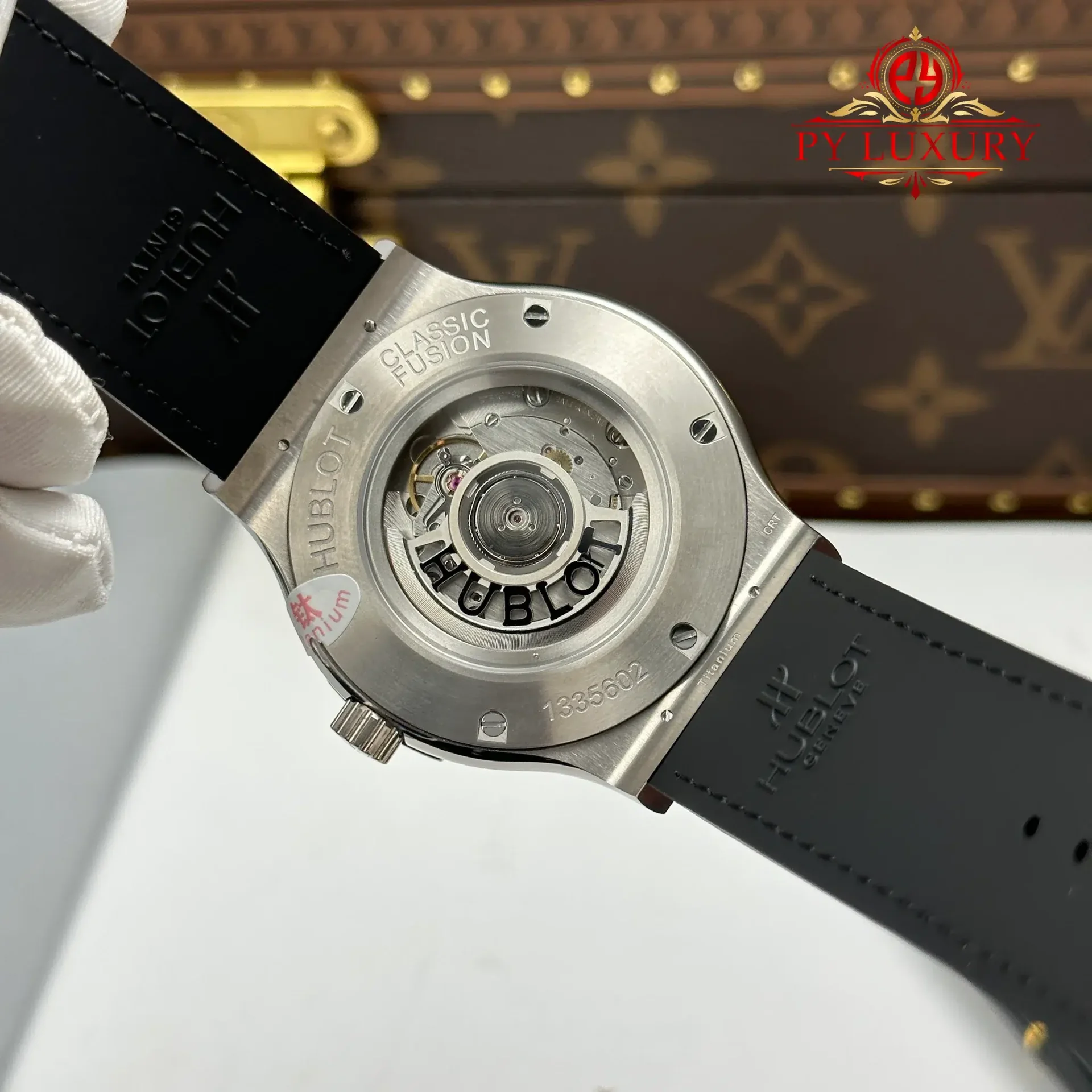 Hublot Classic Fusion Titanium Men Grey Dial 1:1 Best Replica JJZ 45mm - 图片 9
