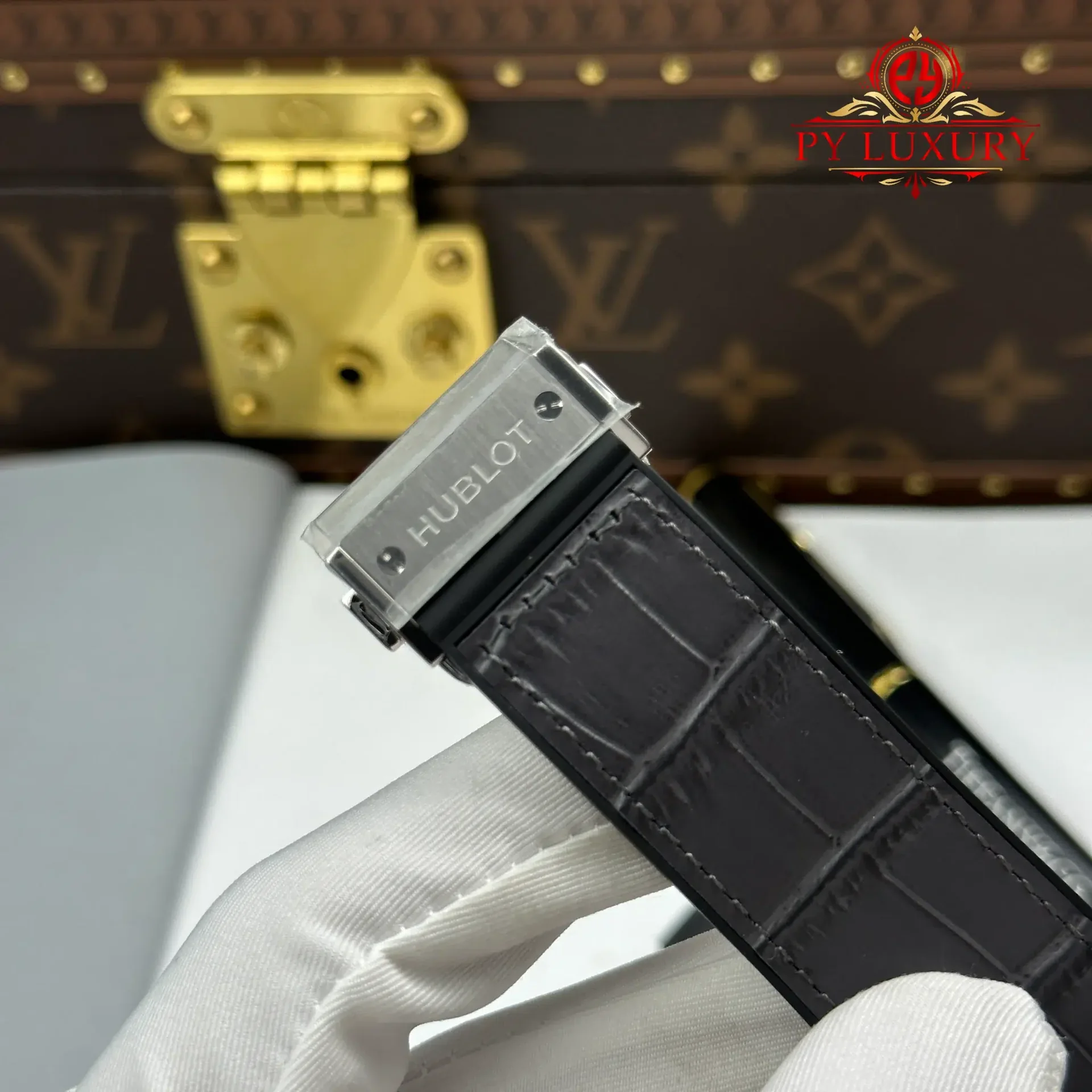 Hublot Classic Fusion Titanium Men Grey Dial 1:1 Best Replica JJZ 45mm - 图片 10