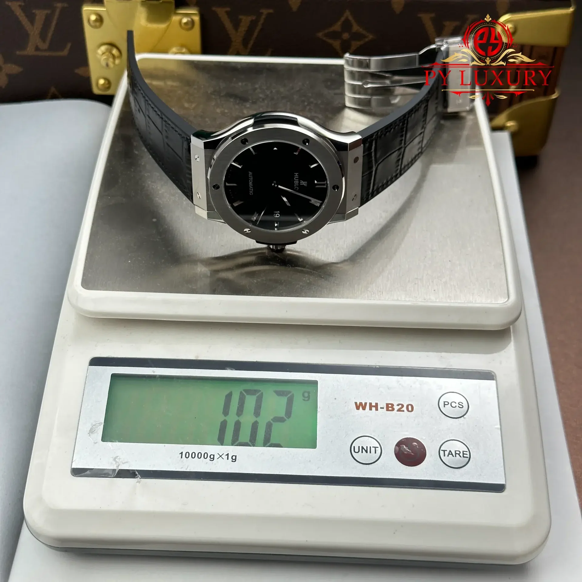 Hublot Classic Fusion Titanium Men Grey Dial 1:1 Best Replica JJZ 45mm - 图片 11