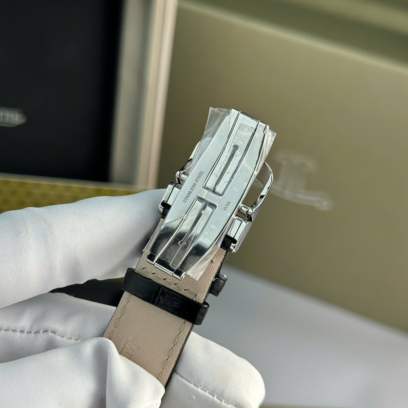 Jaeger-LeCoultre Master Ultra Thin Reserve De Marche Q1378420 Silver Dial Leather Strap Best Replica 39mm - 图片 12