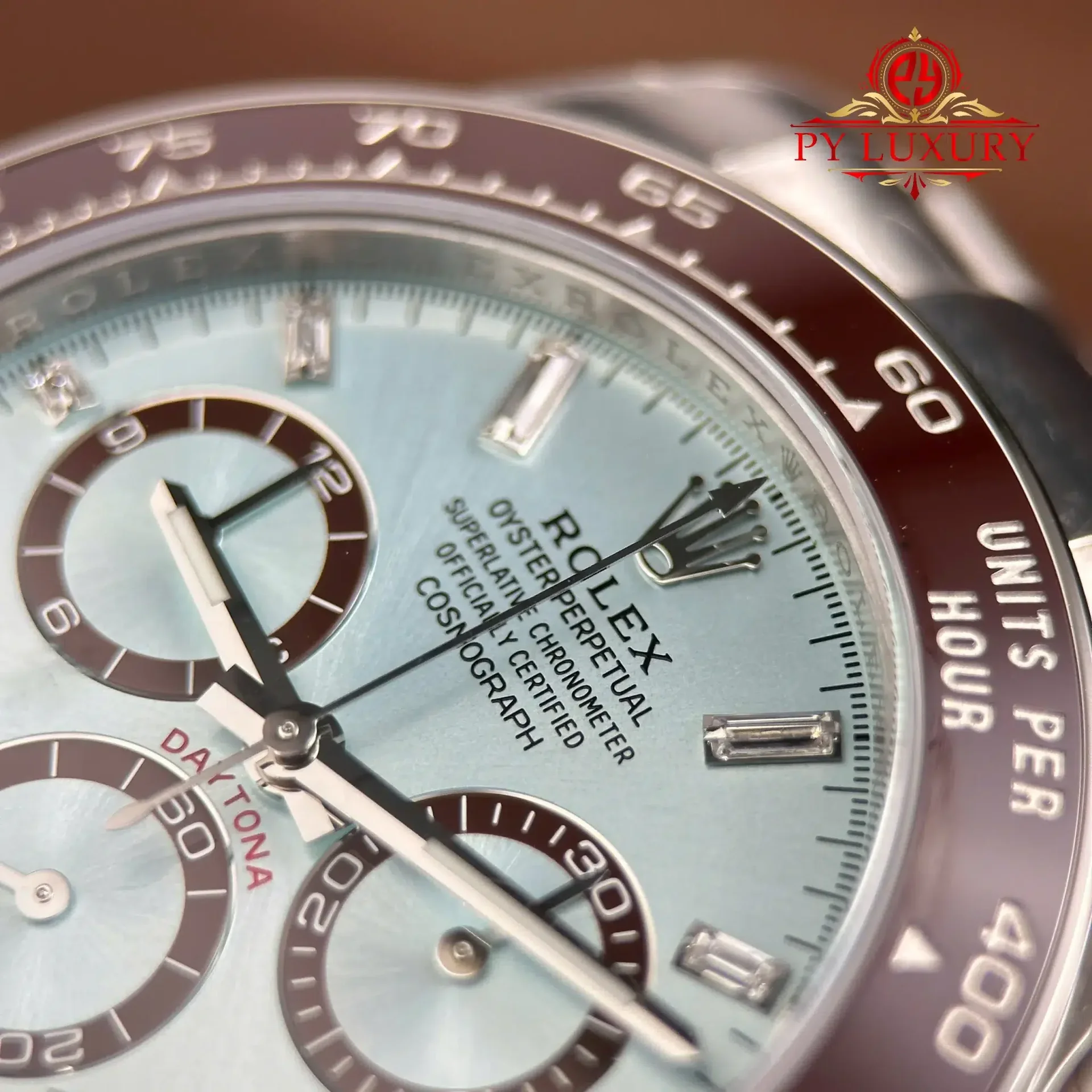 Rolex Daytona 126506-0002 Platinum Iced-blue Diamond-set Dial 1:1 Best Replica VSF 40mm - 图片 6