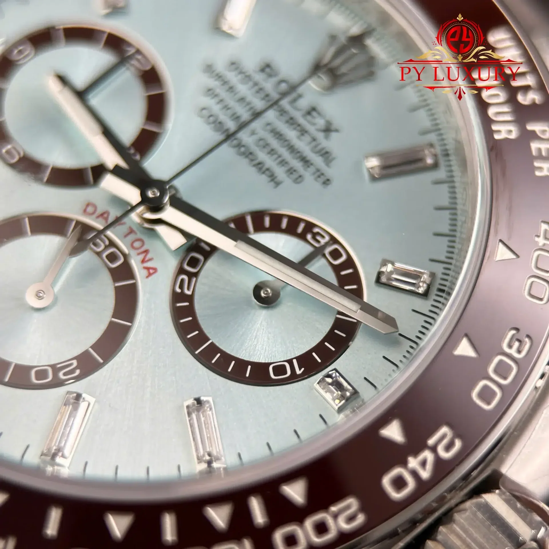 Rolex Daytona 126506-0002 Platinum Iced-blue Diamond-set Dial 1:1 Best Replica VSF 40mm - 图片 7