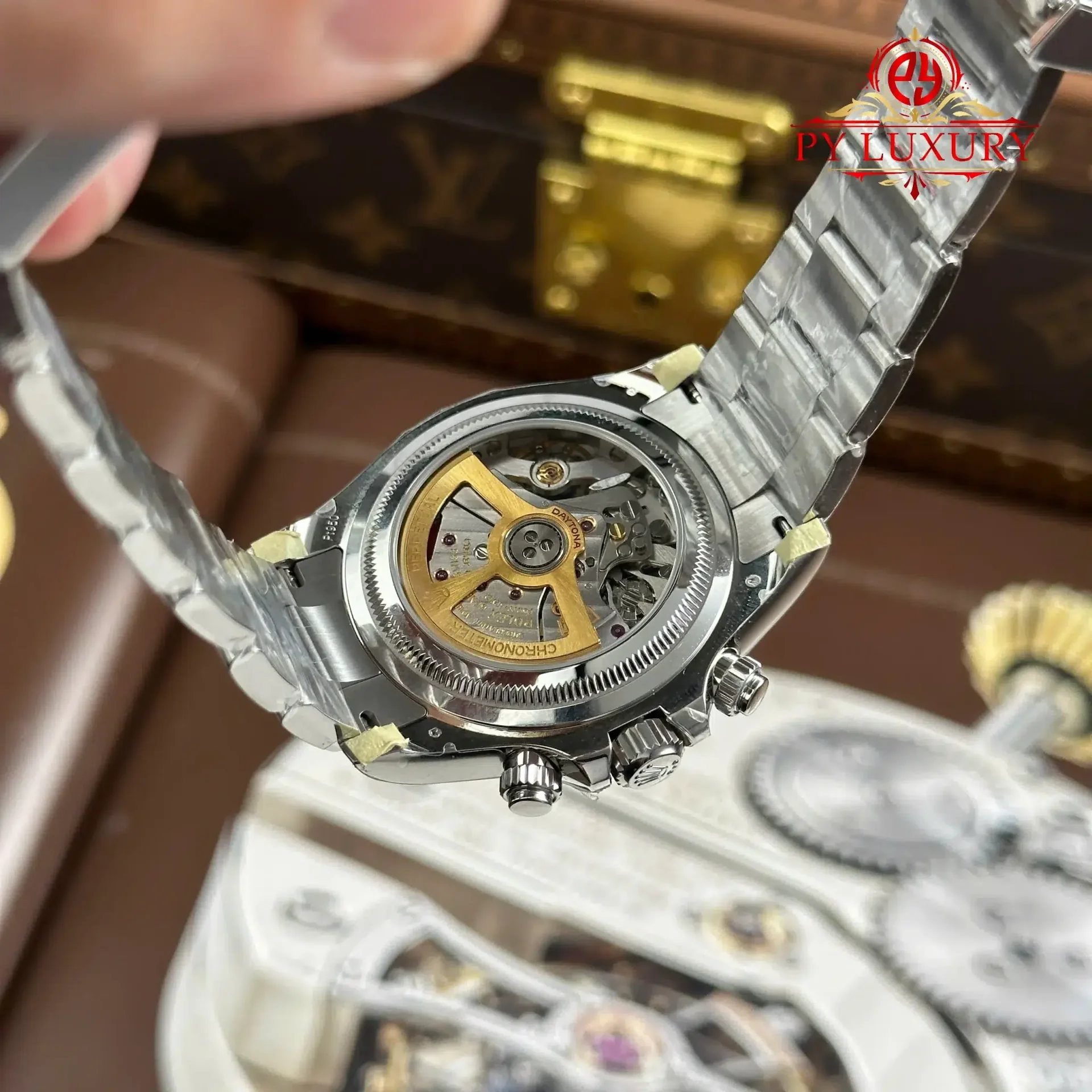Rolex Daytona 126506-0002 Platinum Iced-blue Diamond-set Dial 1:1 Best Replica VSF 40mm - 图片 11