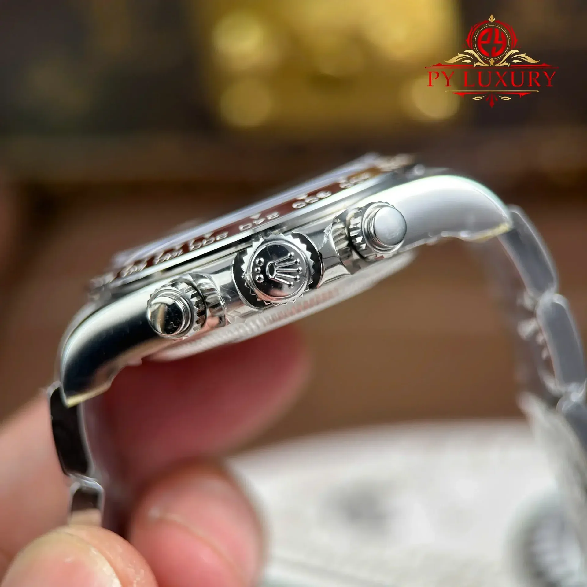 Rolex Daytona 126506-0001 Platinum Iced-blue Dial Brown Cerachrom Bezel 1:1 Best Replica VSF 40mm - 图片 10