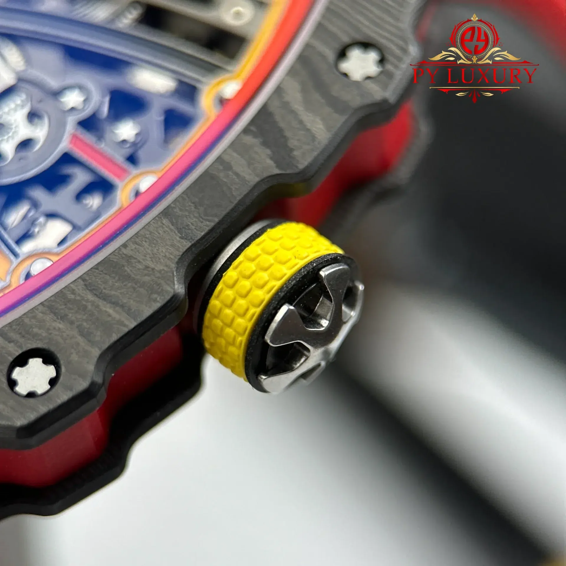 Richard Mille RM67-02 Alexander Zverev Carbon NTPT Extra Flat 1:1 Super Clone 38.7 x 47.52mm - 图片 9