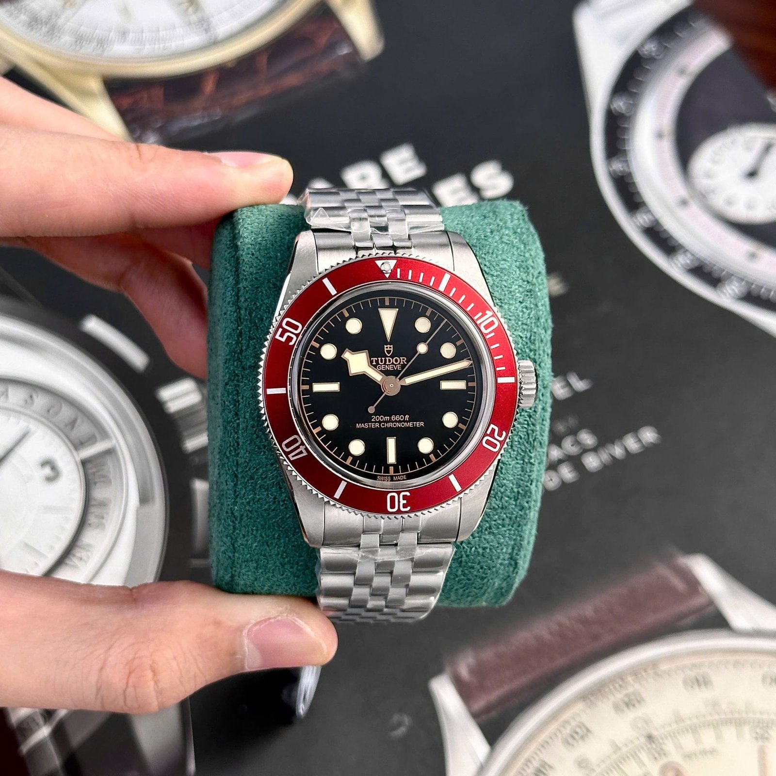 Tudor Black Bay 7941A1A0RU-0003 Black Dial Red Bezel Best Clone ZF 41mm