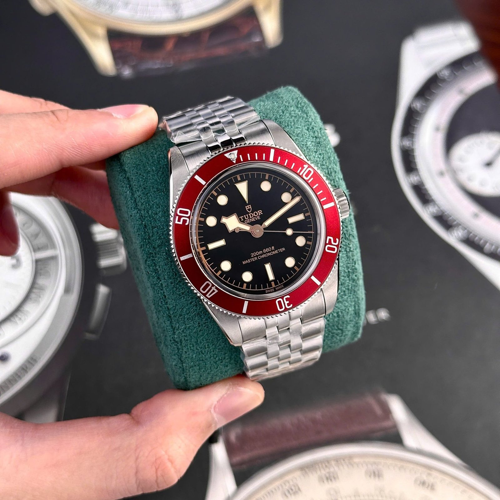 Tudor Black Bay 7941A1A0RU-0003 Black Dial Red Bezel Best Clone ZF 41mm - 图片 2